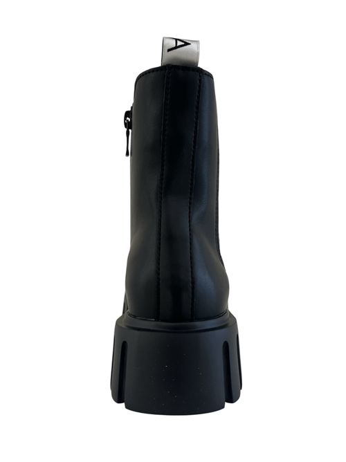 Stivali neri logo PATRIZIA PEPE | PJ982.01NERO
